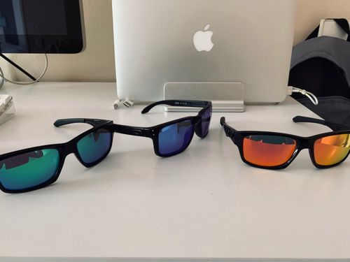 Customer photo review of MRY Replacement Lenses for Oakley Holbrook