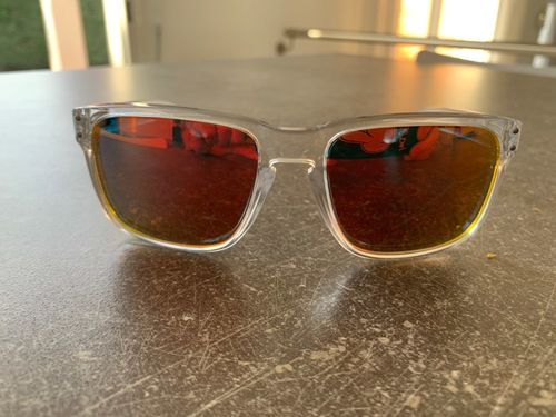 Customer photo review of MRY Replacement Lenses for Oakley Holbrook