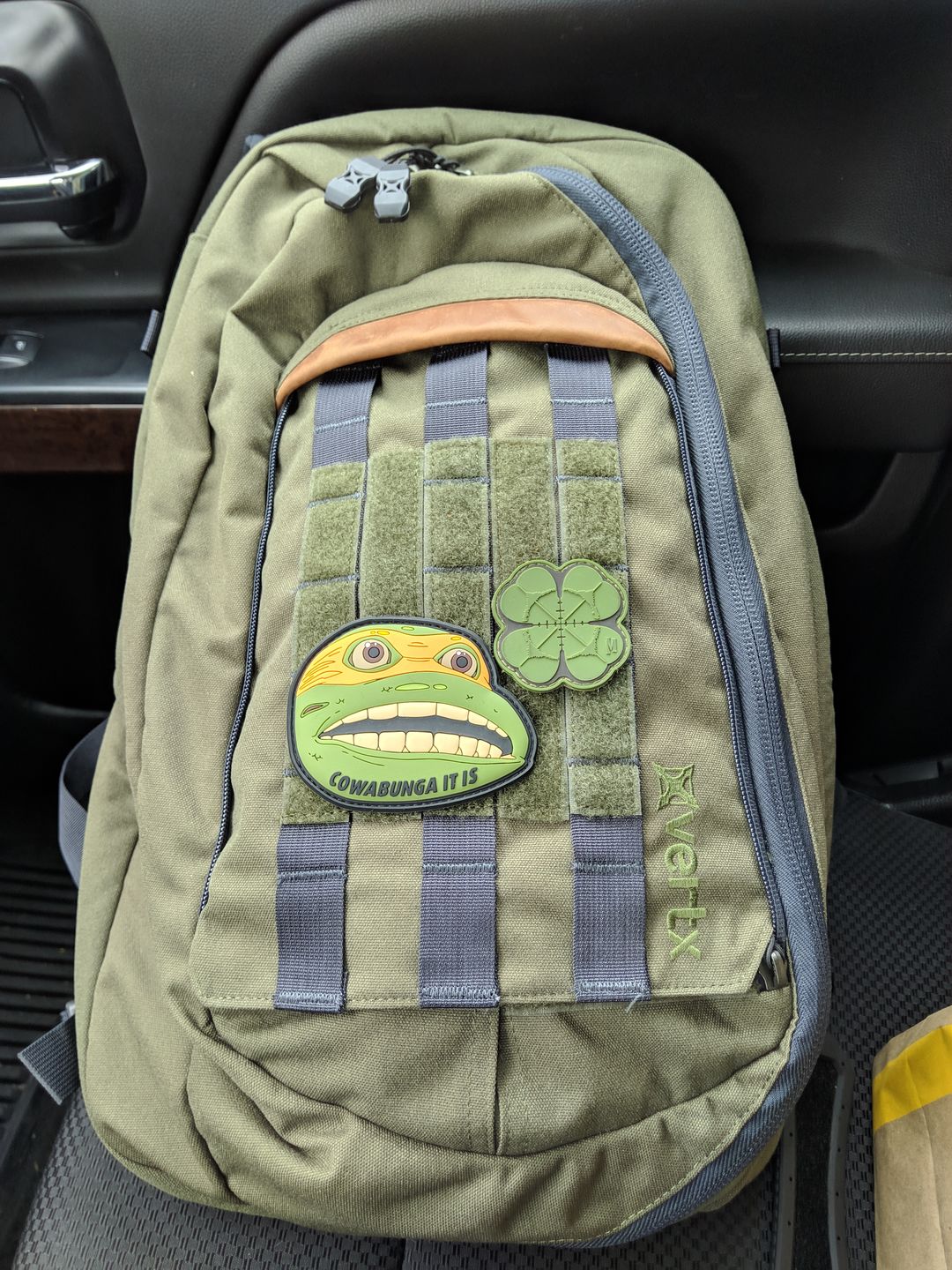 Customer photo review of Cowabunga Morale Patch