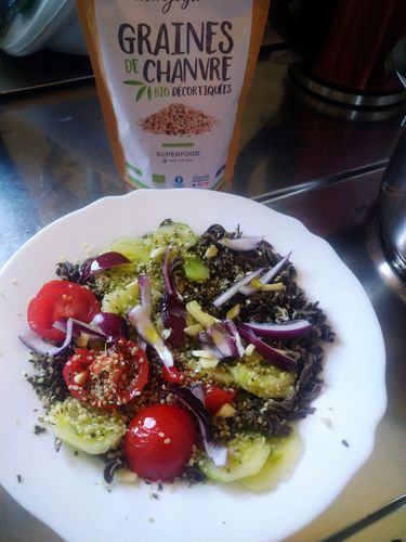 Customer photo review of Graines de Chanvre décortiquées Bio - 200g