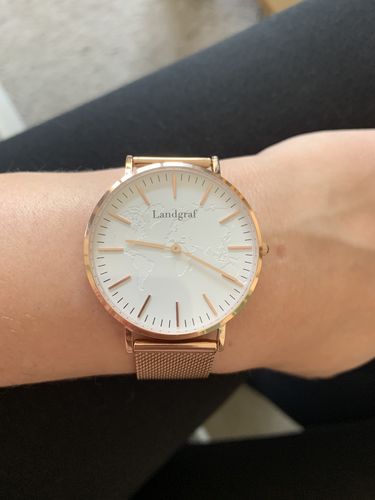 Customer photo review of World Edition Rosé Gold White