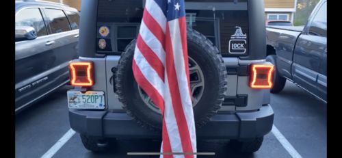 Customer photo review of JK to JL Conversion Tail Lights - Black (07-18 JEEP WRANGLER JK/ JKU)