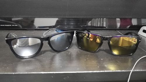 Customer photo review of MRY Replacement Lenses for Oakley Holbrook