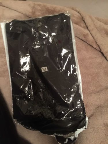 Customer photo review of Zipper Waist Trainer Corset Neoprene Sweat Belt Tummy Slimming Sport Shapewear