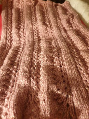 Customer photo review of Ladies Mystery Knitting Box