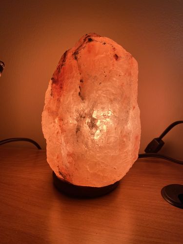 Customer photo review of Original Himalayan Salt Lamp (Large)