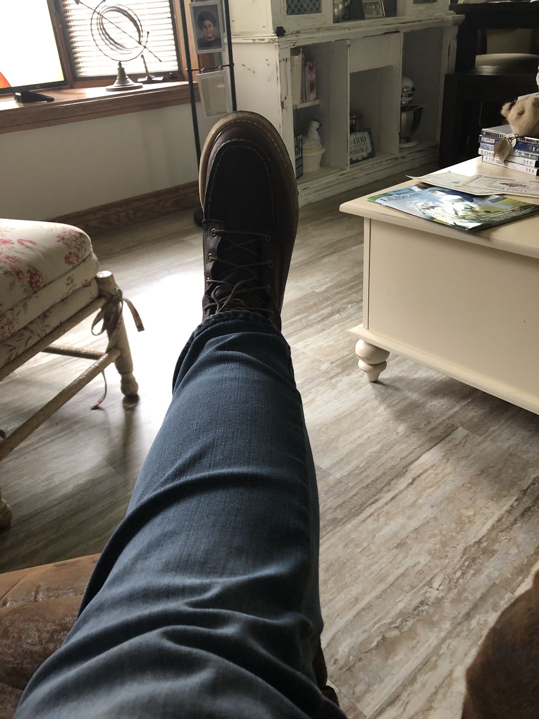 Customer photo review of Irish Setter by Red Wing Men's Ashby Soft Toe 6-inch Lace-Up Boots 83605