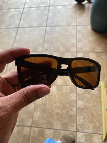 Customer photo review of MRY Replacement Lenses for Oakley Holbrook
