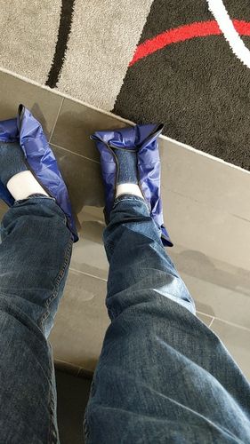 Customer photo review of Saubermann - die praktischen Überzieher für deine Schuhe