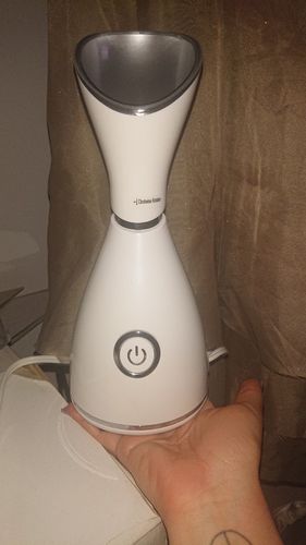 Customer photo review of InstaCleanse™ The Official Ionic Facial Steamer (50% OFF)
