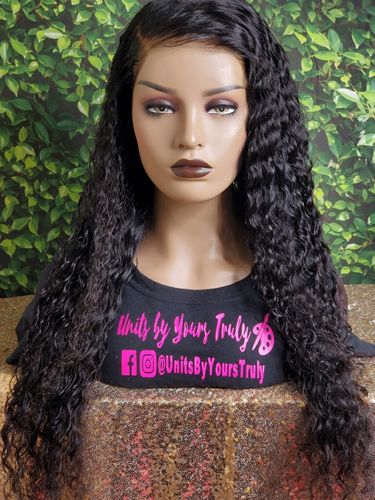 Customer photo review of Brooklyn Hair 9A Grade 100% Unprocessed Virgin Indian Human Hair Extension Peruvian Loose Deep Wave Bundle Hair Weave 3 Bundle Deals