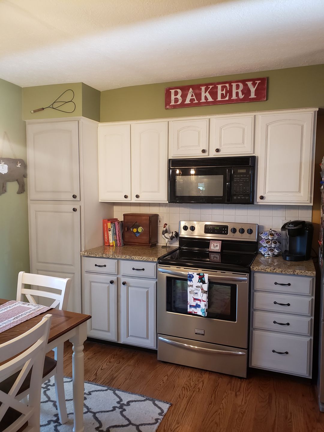 Customer photo review of Pasha White - One Step Paint