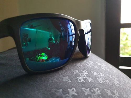 Customer photo review of MRY Replacement Lenses for Oakley Gascan