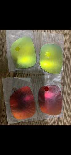 Customer photo review of MRY Replacement Lenses for Oakley Jupiter Squared