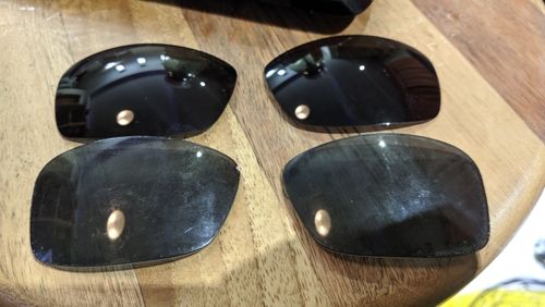 Customer photo review of MRY Replacement Lenses for Oakley Hijinx