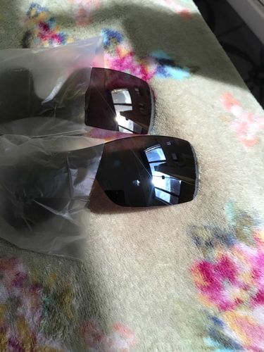 Customer photo review of MRY Replacement Lenses for Oakley Batwolf OO9101