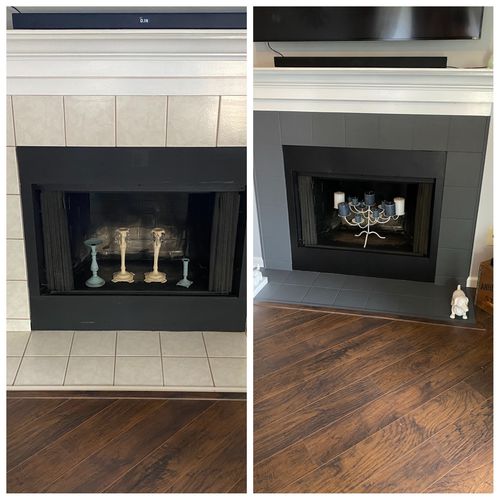 Customer photo review of Good Man is Hard to Find - One Step Paint