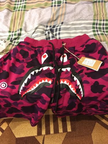 Customer photo review of Bocskay Camo-1 Shorts