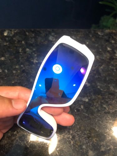 Customer photo review of MRY Replacement Lenses for Oakley Batwolf OO9101