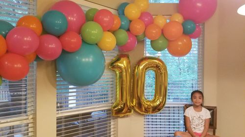 Customer photo review of Fiesta DIY Balloon Garland Kit