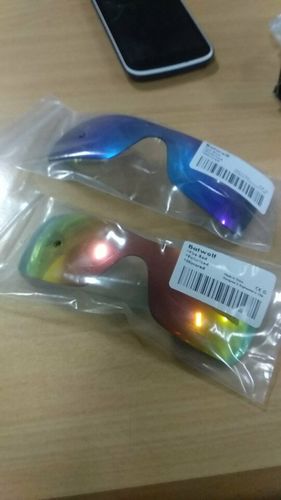 Customer photo review of MRY Replacement Lenses for Oakley Batwolf OO9101