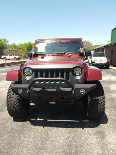 Customer photo review of Hawke Grille - Matte Black (07-18 Jeep Wrangler JK)