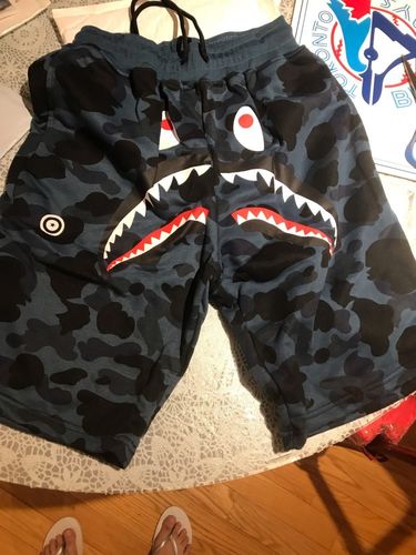 Customer photo review of Bocskay Camo-1 Shorts