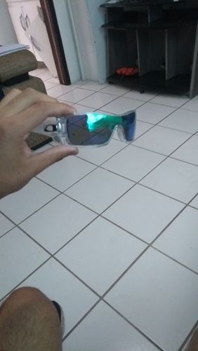 Customer photo review of MRY Replacement Lenses for Oakley Batwolf OO9101