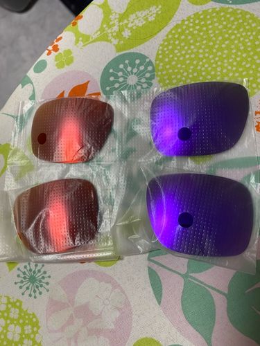 Customer photo review of MRY Replacement Lenses for Oakley Holbrook