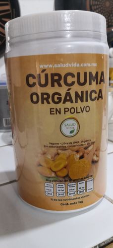 Customer photo review of Curcuma organica en polvo