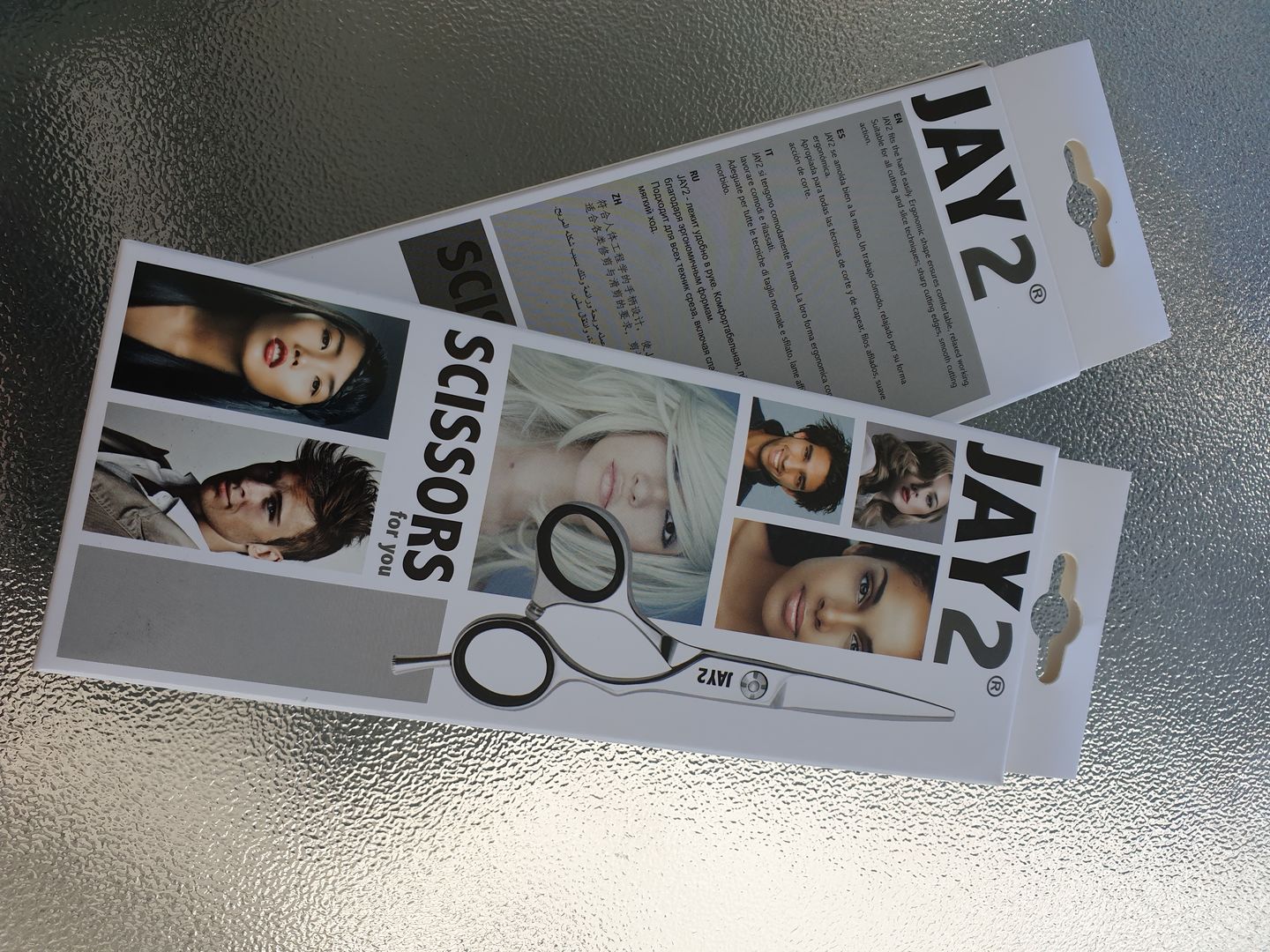 Customer photo review of Jaguar Jay 2 Cutting & Thinning Scissors Set/Kit