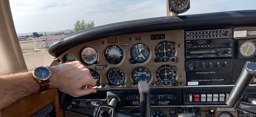 Customer photo review of R6753 - Our Spitfire R6753 Tribute - Gold Finish - Black Dial, Brown Leather Band
