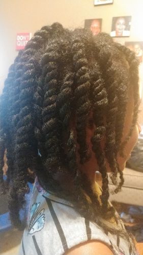 Customer photo review of Nae Nae's 9oz Hair Boost Special