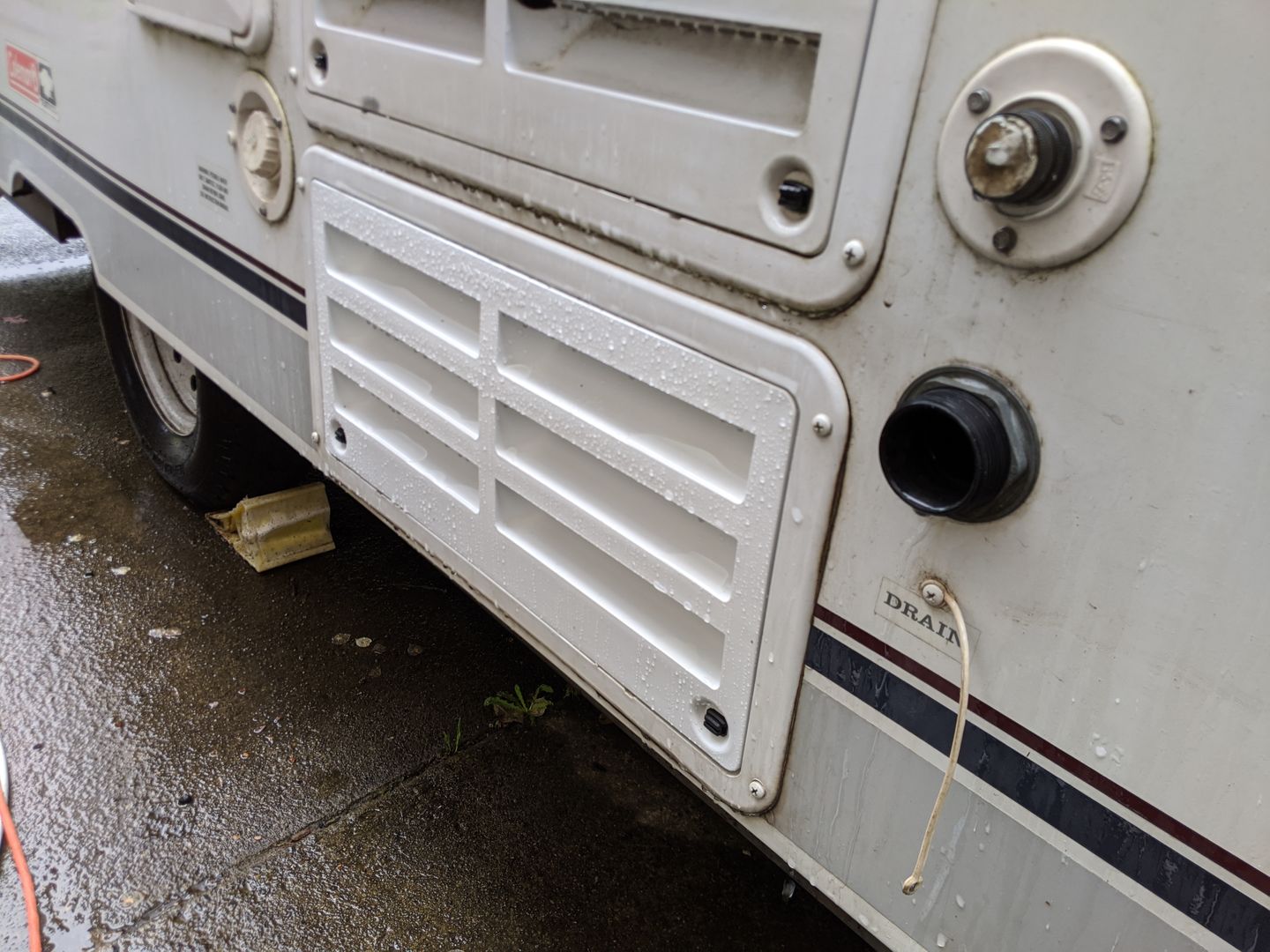 Customer photo review of Refrigerator Vent White