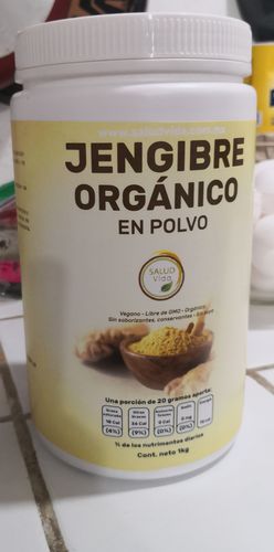 Customer photo review of Jengibre en polvo organico