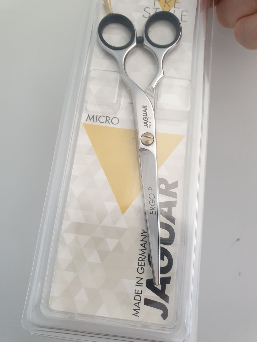 Customer photo review of Jaguar Pre Style Ergo P Hair Cutting Scissors