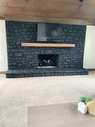Customer photo review of Black - One Step Paint
