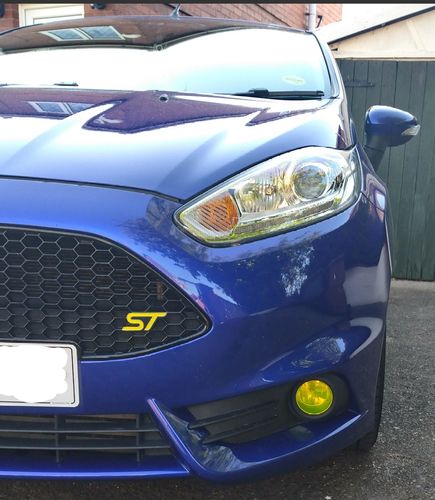 Customer photo review of Fiesta ST180 Fog Light Armour