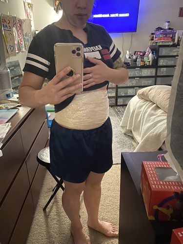 Customer photo review of 15 Uses Magnesium Therapy Herbal Wrap