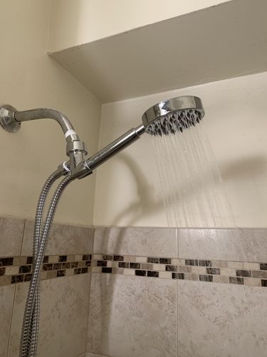 Customer photo review of 1-Spray Handheld Shower Head Set