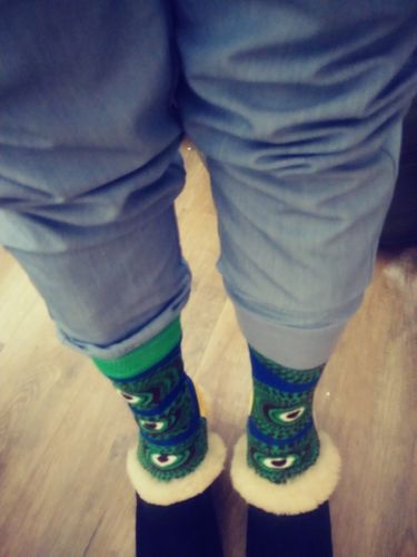 Customer photo review of The Classic Afrisocks Collection