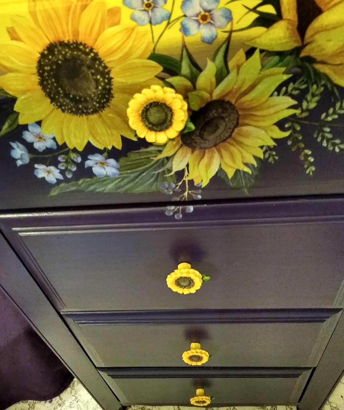 Customer photo review of Aubergine - One Step Paint