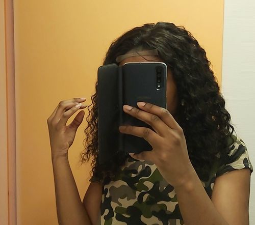Customer photo review of Bobo Wig T-Lace  | Straight