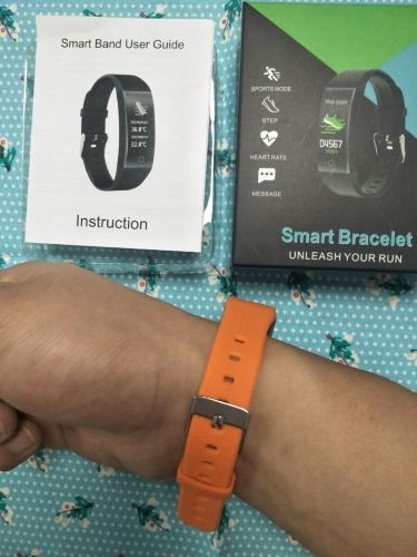 Customer photo review of Waterproof QW18T Smart Temperature Watch