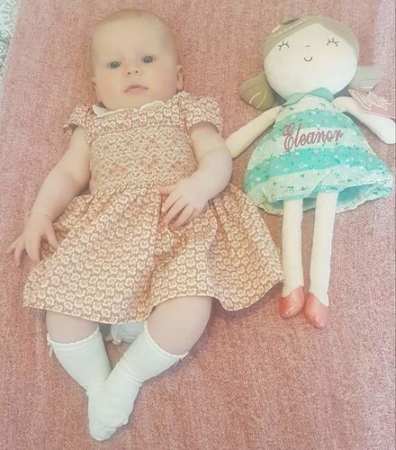 Customer photo review of Personalized Leyadoll (Green) with Gift Bag