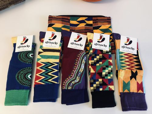 Customer photo review of The Classic Afrisocks Collection