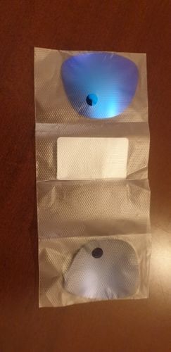Customer photo review of MRY Replacement Lenses for Oakley Frogskins