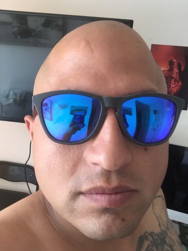 Customer photo review of MRY Replacement Lenses for Oakley Frogskins