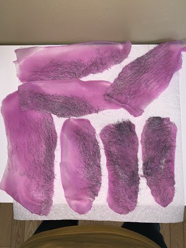 Customer photo review of Signature Series Hair Removal Wax