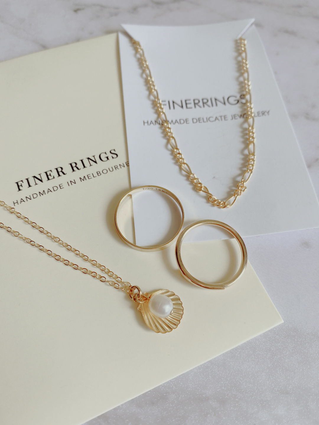 Customer photo review of Long Figaro Chain